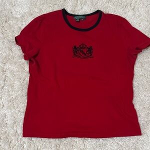 Red Ralph Lauren T-Shirt